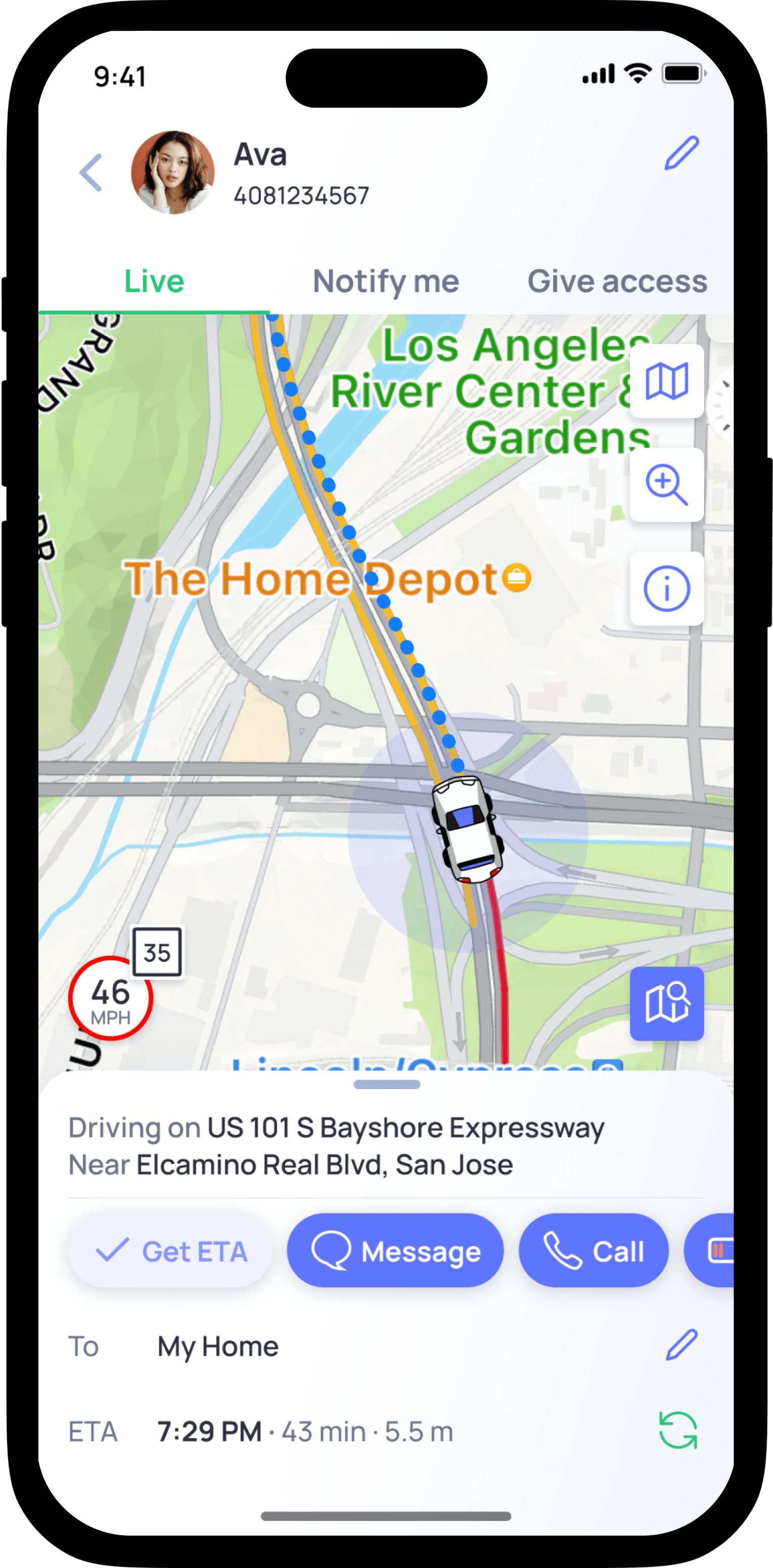 Navigate Safely: GPS Live Location Sharing App