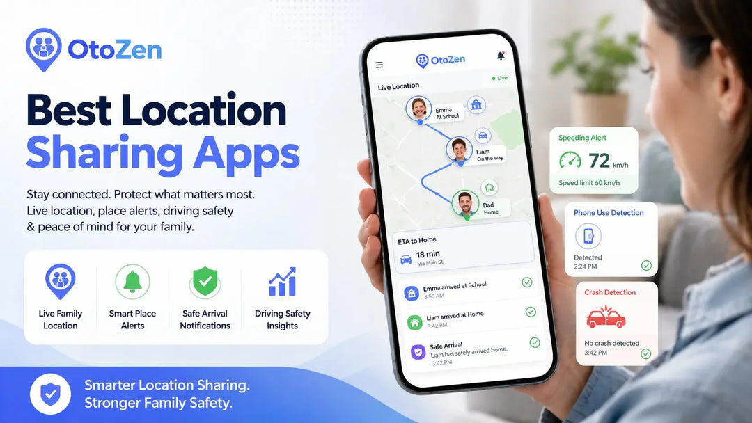 Best location sharing apps showing live GPS location, ETA, place alerts, and family safety features