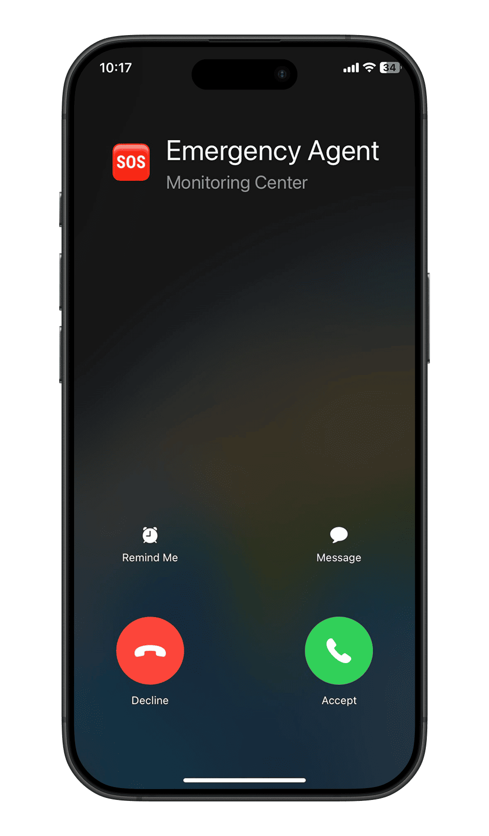 Receiving an Emergency Agent Call by OtoZen 