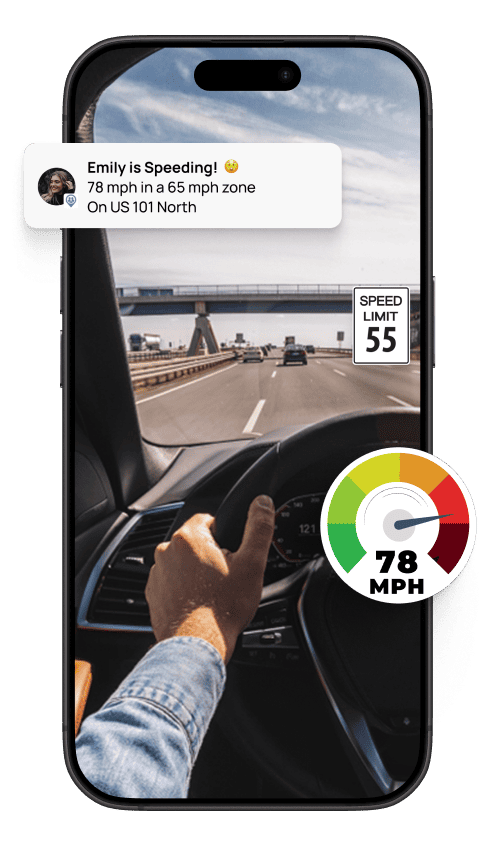 Real-time Speeding Alert Notification